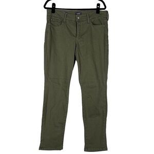 NYDJ Green Alina Convertible Ankle Skinny Jean - Women’s 10